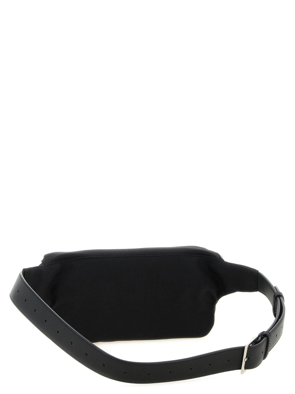Borsa a tracolla in pelle d'agnello nera Saint Laurent