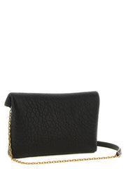 Saint Laurent Black Lamb Leather Crossbody Bag