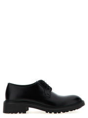 Saint Laurent Black Lamb Leather Oxfords And Derbies - EU 40 | US 7