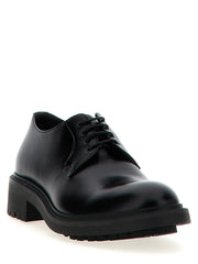 Saint Laurent Black Lamb Leather Oxfords And Derbies - EU 40 | US 7