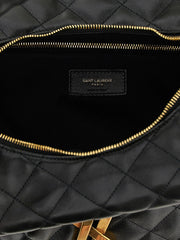 Saint Laurent Black Lamb Leather Shoulder Bag