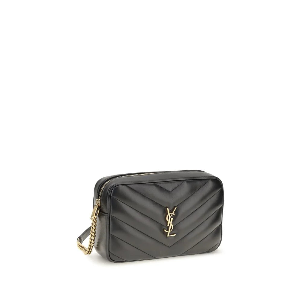 Saint Laurent Fekete Nyúlbőr Ovis Aries Válltáska