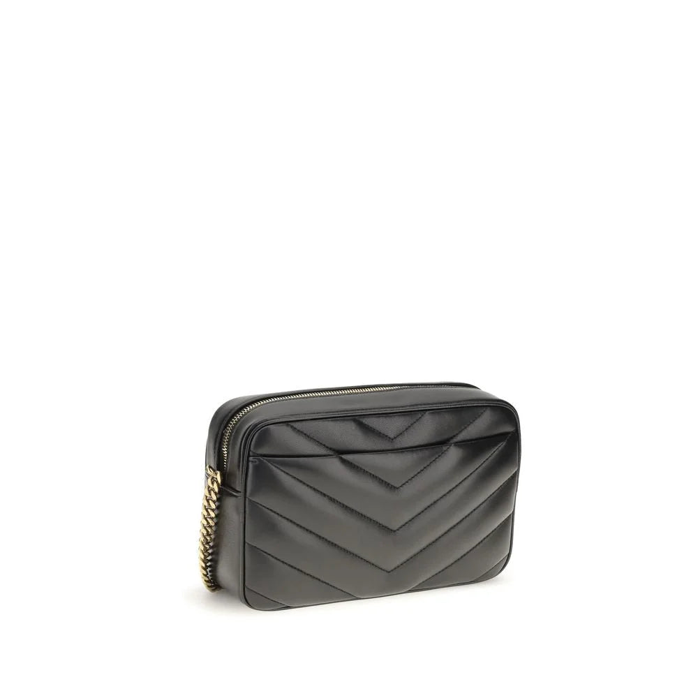 Saint Laurent Fekete Nyúlbőr Ovis Aries Válltáska