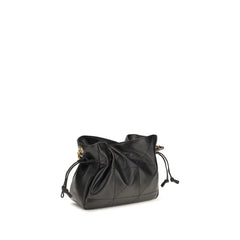 Saint Laurent Sac Bandoulière Ovis Aries Noir en Agneau