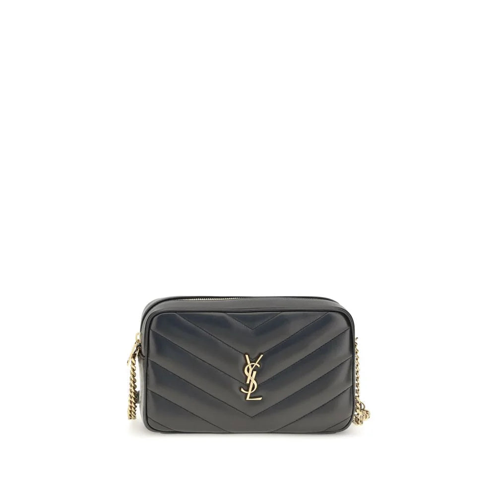Saint Laurent Fekete Nyúlbőr Ovis Aries Válltáska