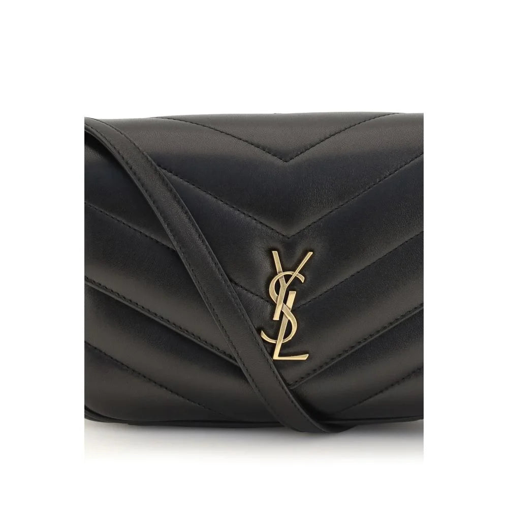 Saint Laurent תיק כתף שחור טלה Ovis Aries