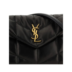 Saint Laurent Black Lamb Ovis Aries Aries Shoulder Bag