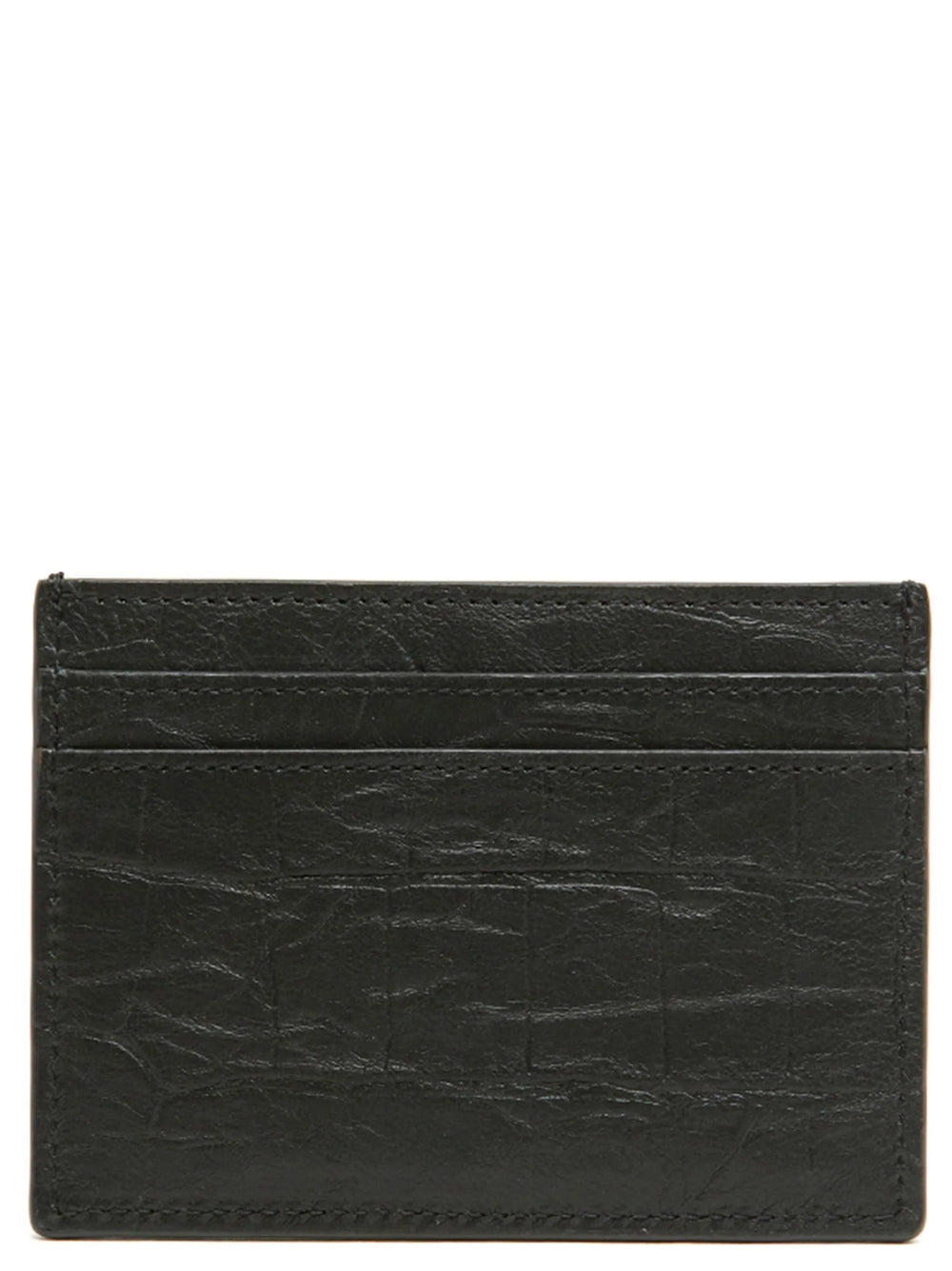 Saint Laurent Black Lambskin Cardholder