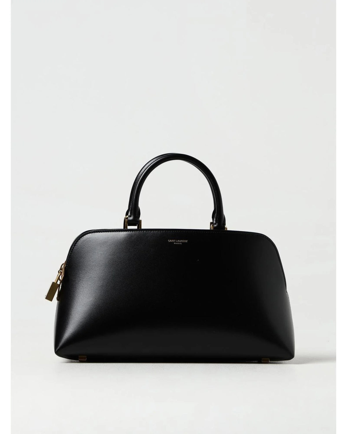 Sac à main en cuir noir Saint Laurent