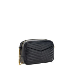 Saint Laurent Black Leather Shoulder Bag