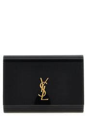 Saint Laurent Black Plexiglass Crossbody Bag