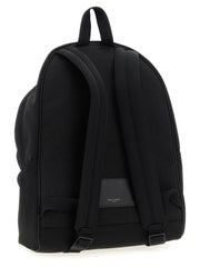 Saint Laurent Black Polyamide Backpack