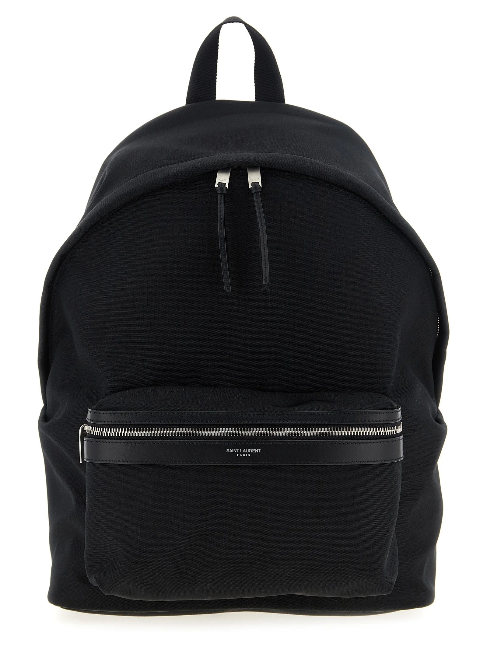 Saint Laurent Black Polyamide Backpack