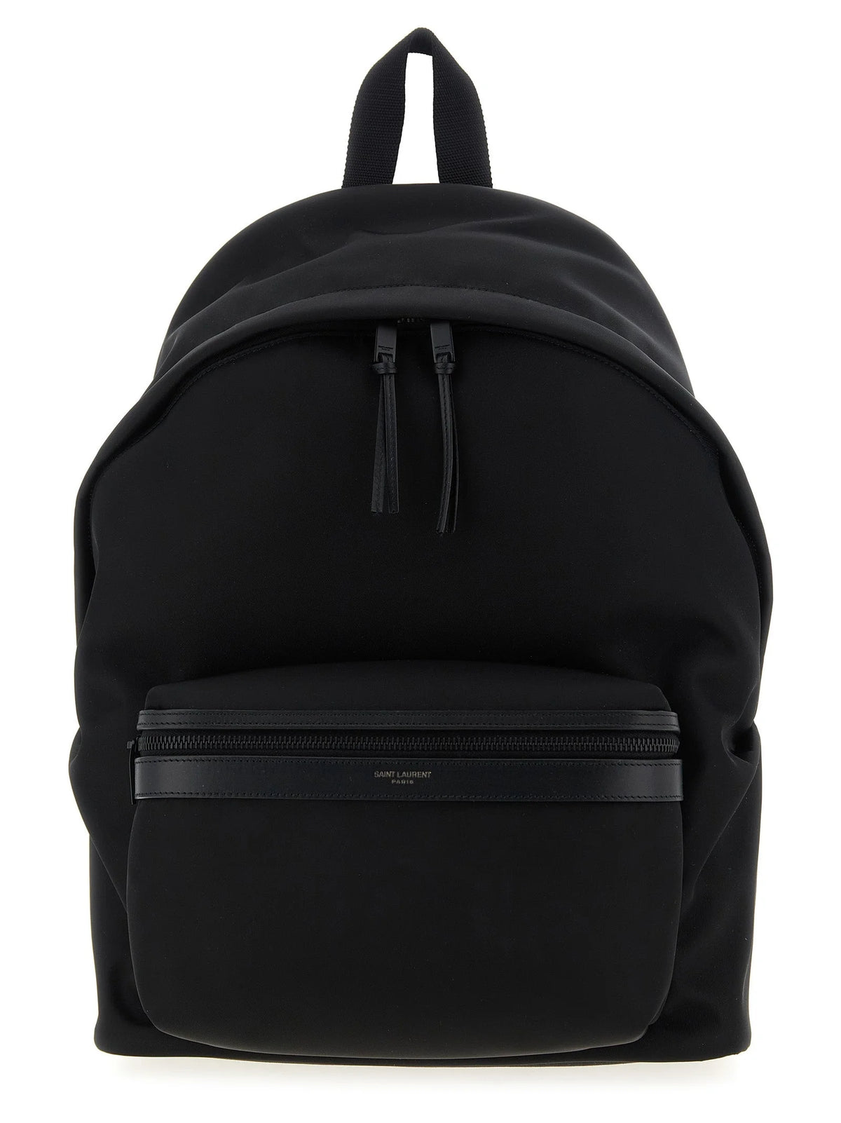 Saint Laurent Black Polyamide Backpack