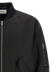 Saint Laurent Black Polyamide Bomber - IT52 | XL