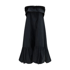 Saint Laurent Black Polyester Casual Dress - IT38 | S