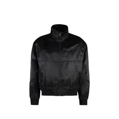 Saint Laurent Black Silk Bomber - IT50 | L
