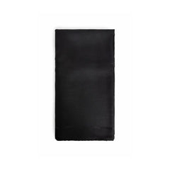 Saint Laurent Black Silk Scarf