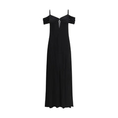 Saint Laurent Black Viscose Casual Dress - IT38 | S