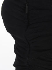 Saint Laurent Black Viscose Long Dress - M