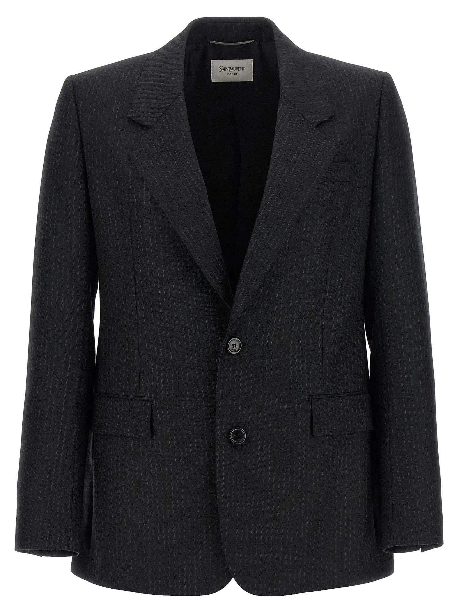 Saint Laurent Black Wool Blazer