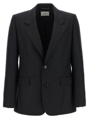 Saint Laurent Black Wool Blazer