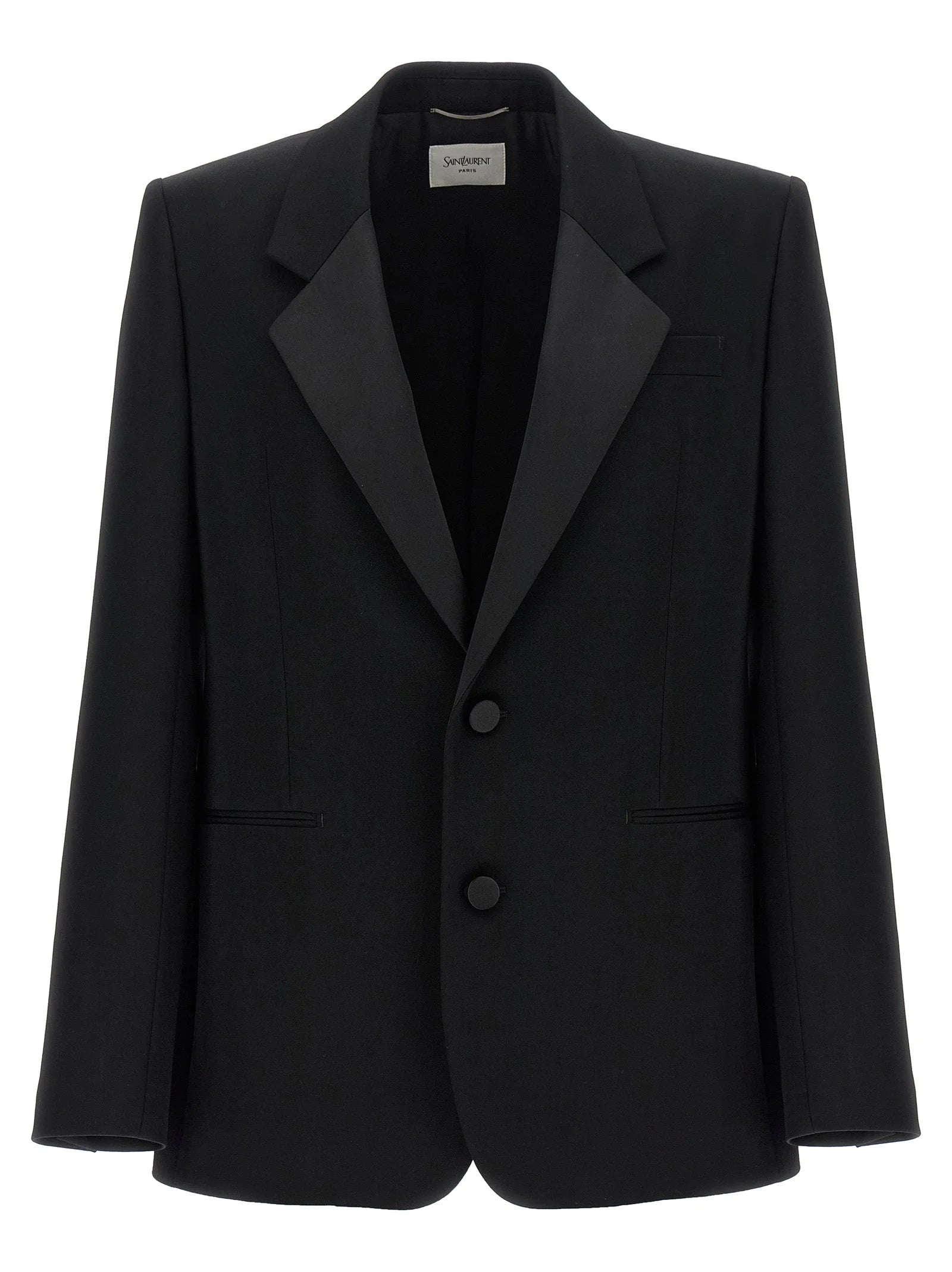 Saint Laurent Black Wool Blazer