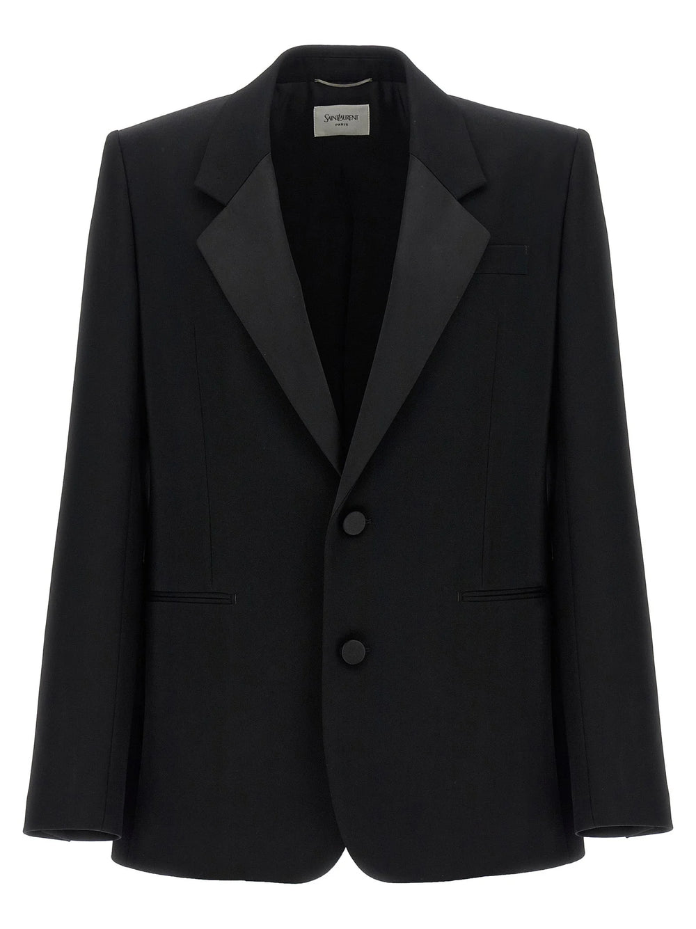 Saint Laurent Black Wool Blazer