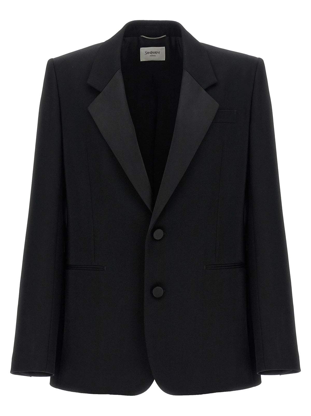 Saint Laurent Black Wool Blazer