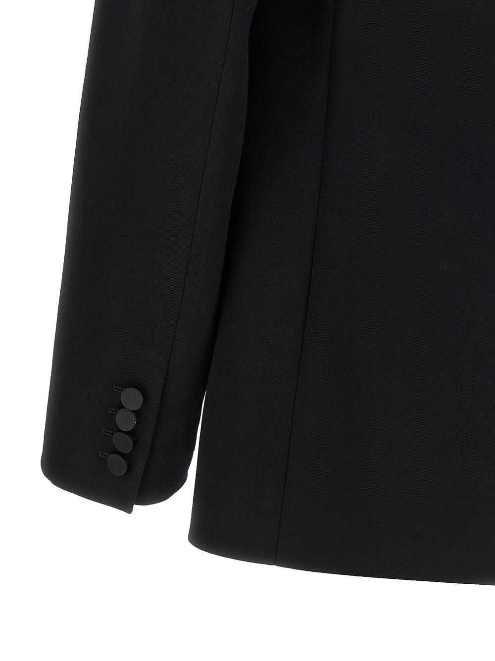 Saint Laurent Black Wool Blazer