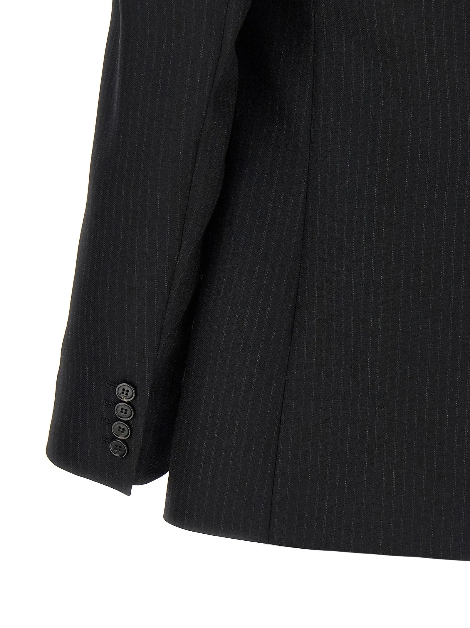 Saint Laurent Black Wool Blazer