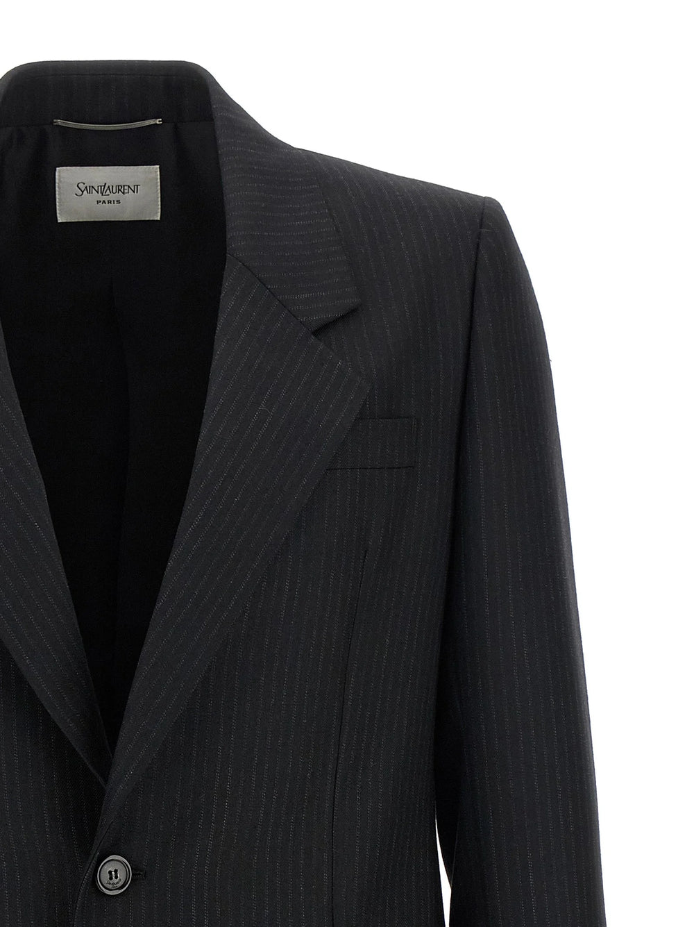 Saint Laurent Black Wool Blazer