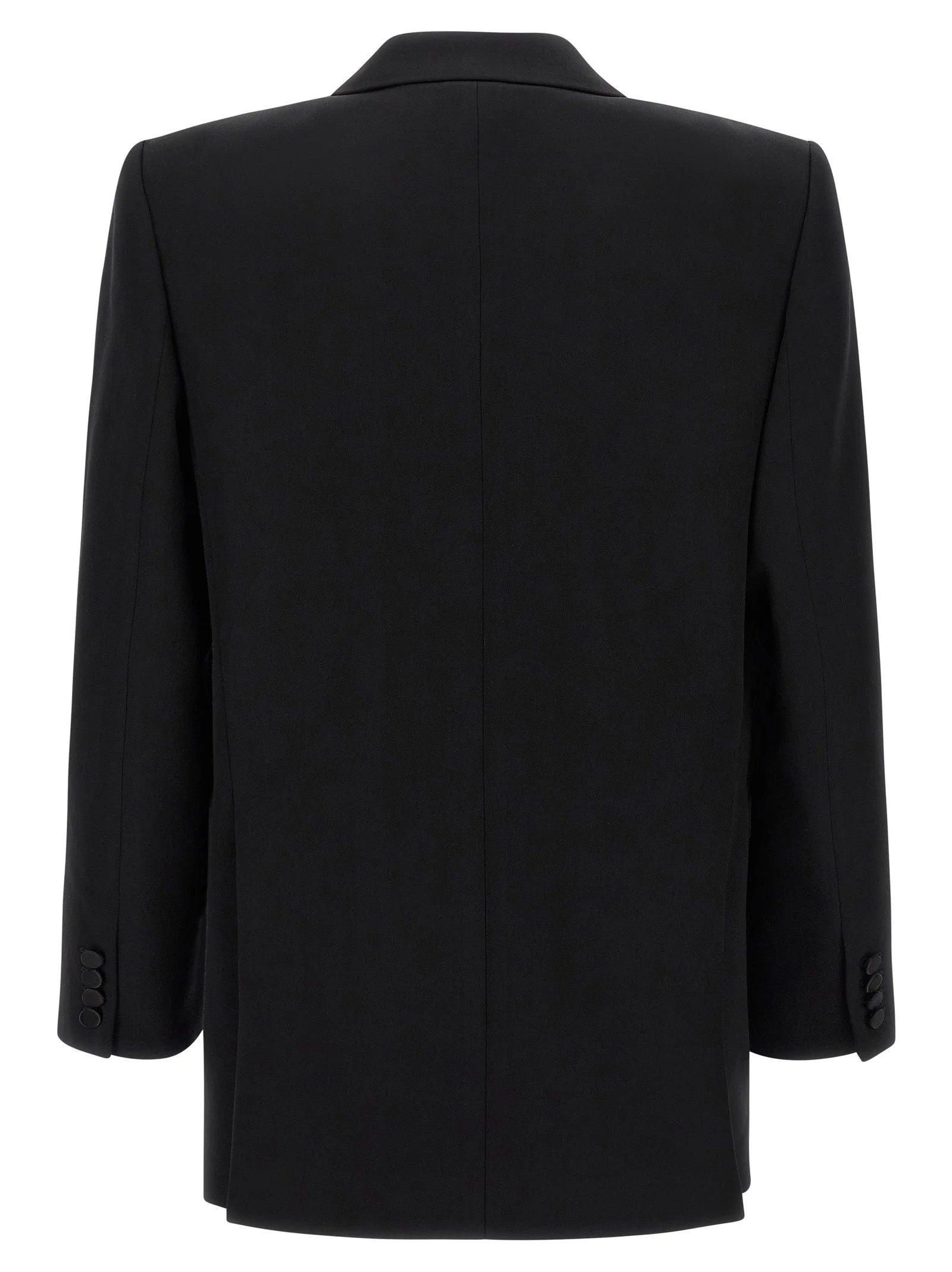 Saint Laurent Black Wool Blazer - IT50 | L