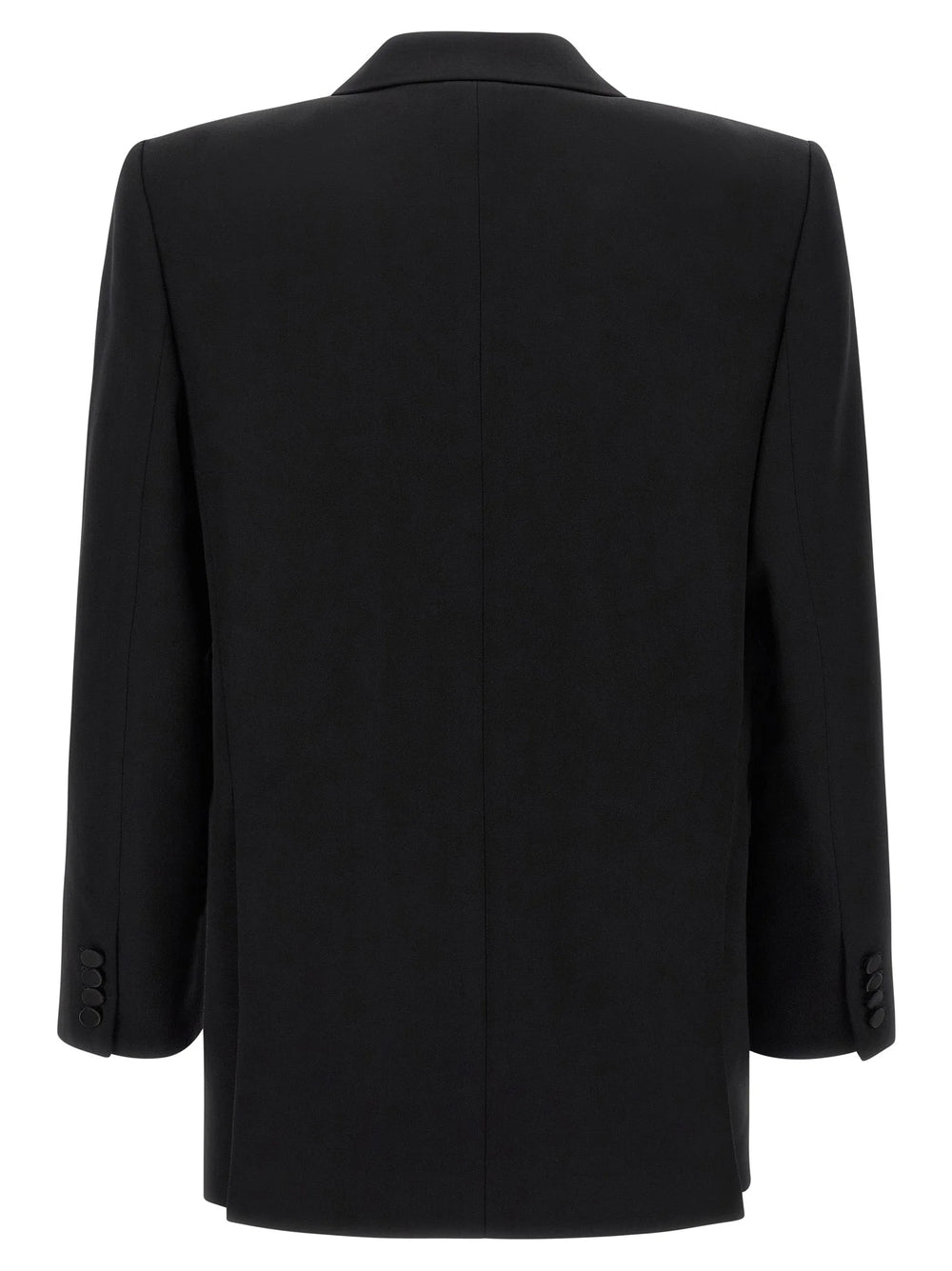 Saint Laurent Black Wool Blazer - IT50 | L