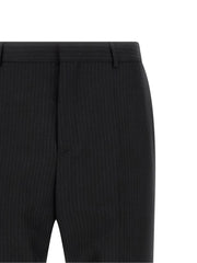Saint Laurent Black Wool Dress Pants