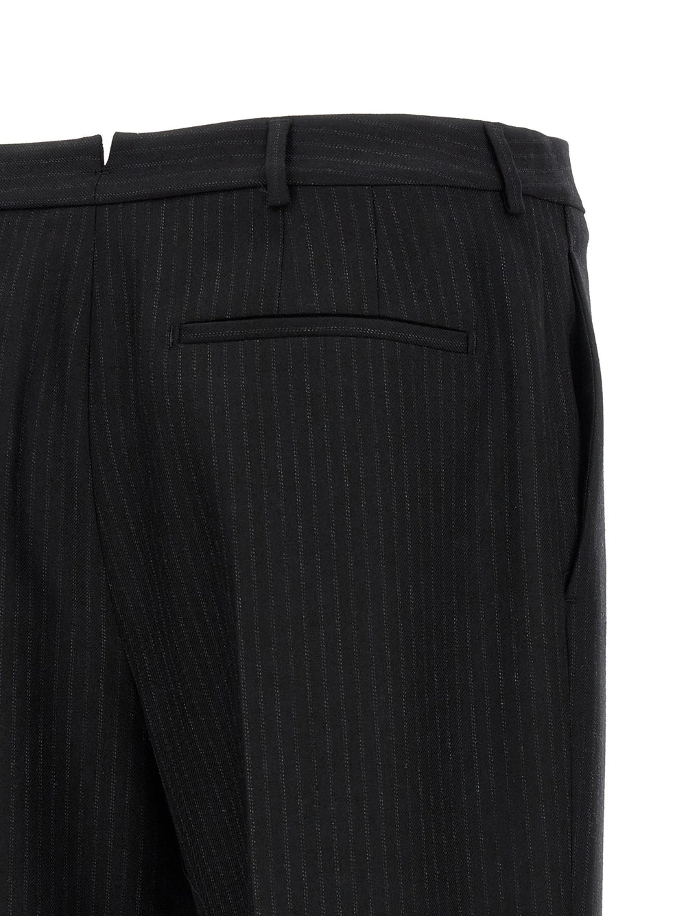 Saint Laurent Black Wool Dress Pants