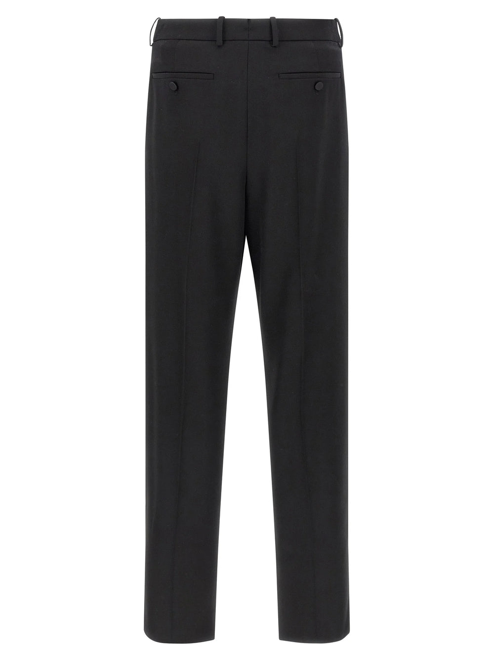 Saint Laurent Black Wool Dress Pants - IT52 | XL