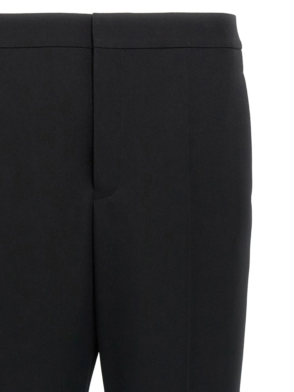 Saint Laurent Black Wool Dress Pants - IT52 | XL