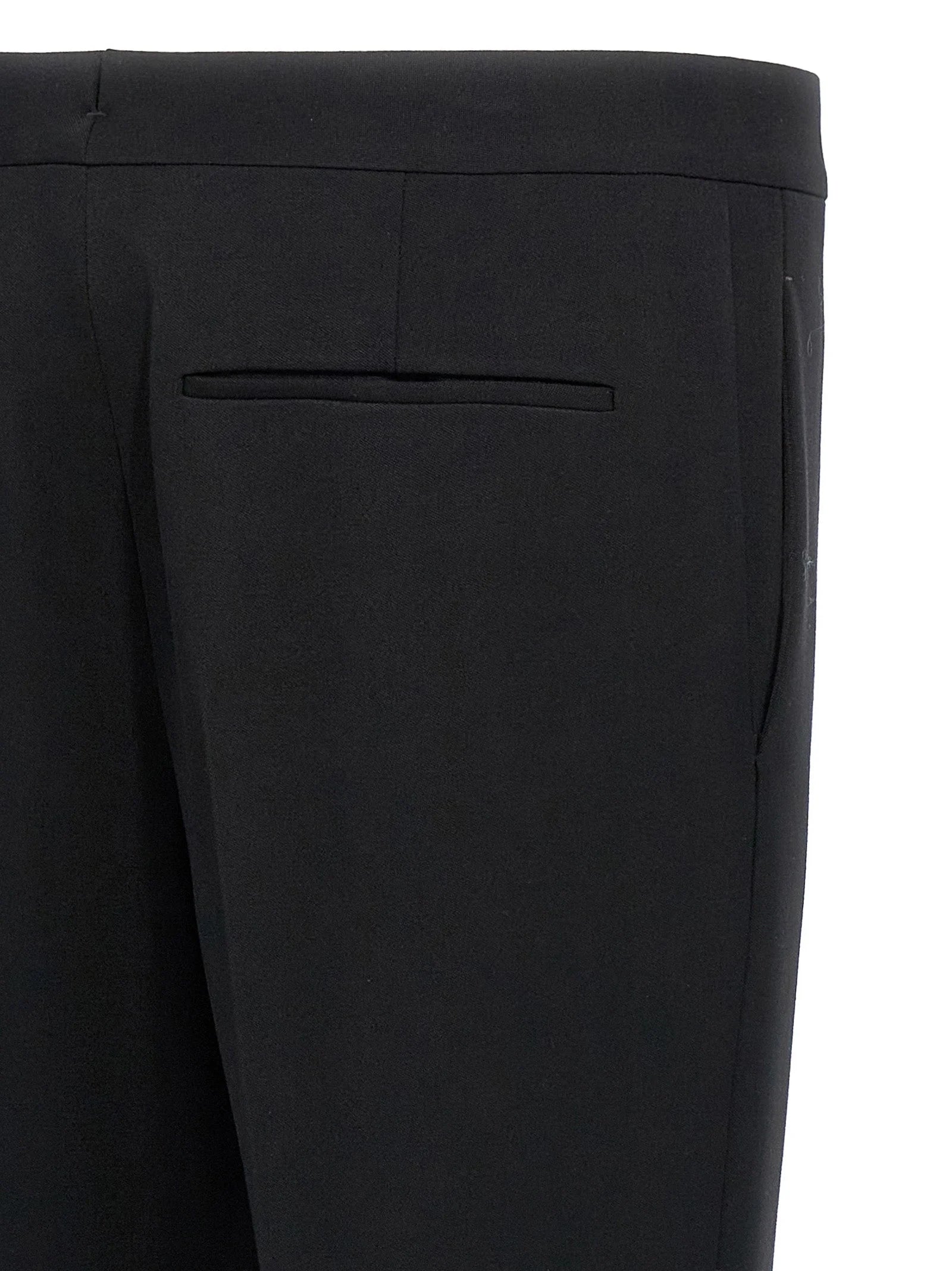 Saint Laurent Black Wool Dress Pants - IT52 | XL