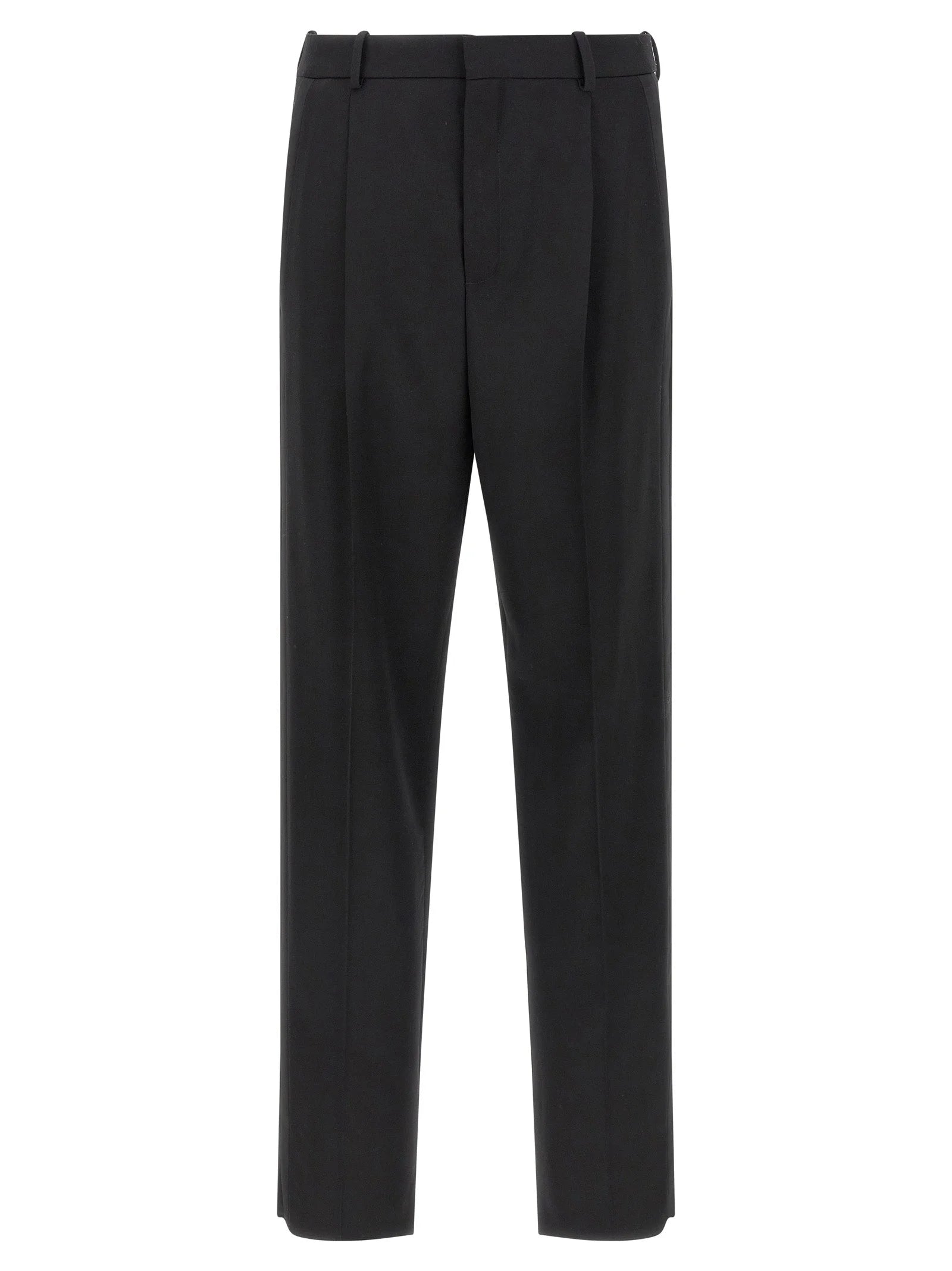 Saint Laurent Black Wool Dress Pants - IT52 | XL