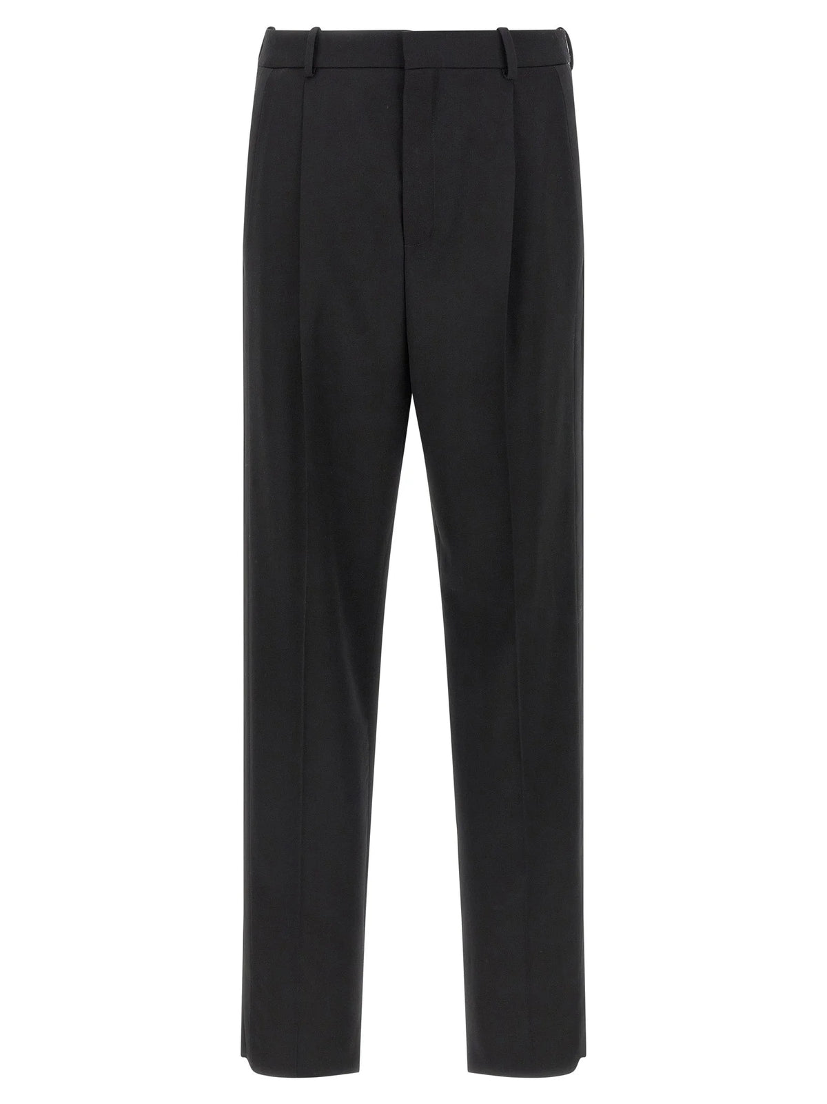 Saint Laurent Black Wool Dress Pants - IT52 | XL