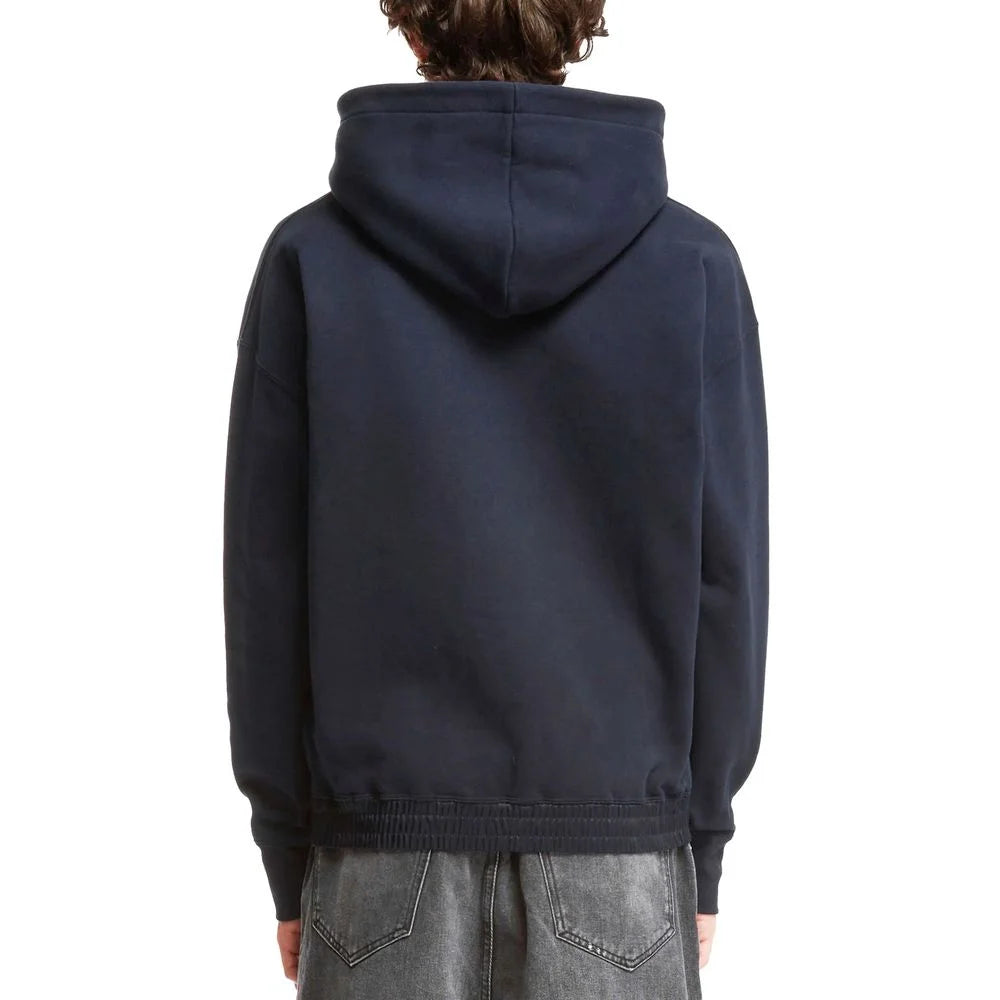 Saint Laurent Blue Cotton Sweatshirt - L