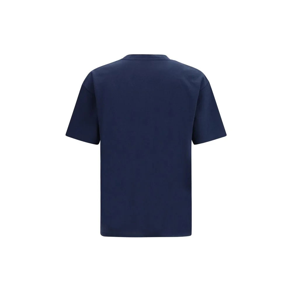 Saint Laurent Blue Cotton T-Shirt
