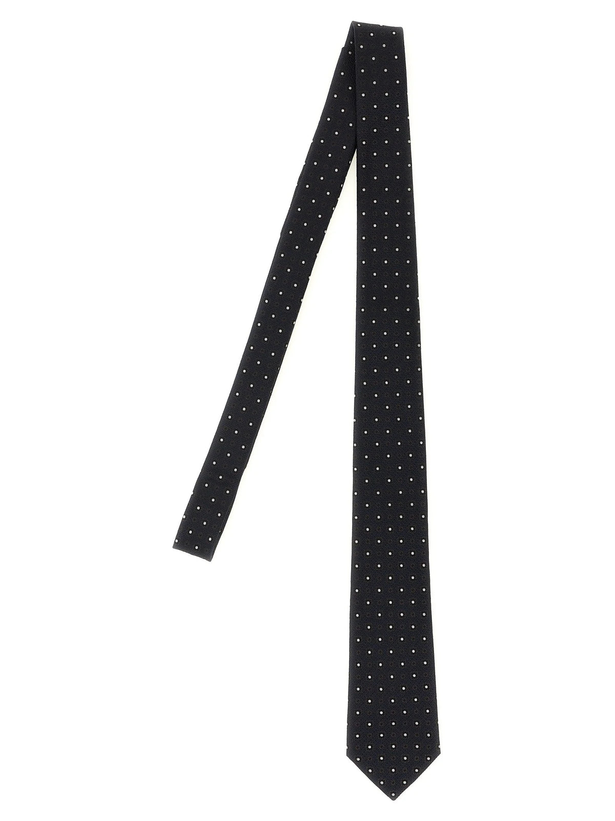 Saint Laurent Blue Silk Tie