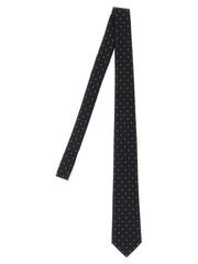 Saint Laurent Blue Silk Tie