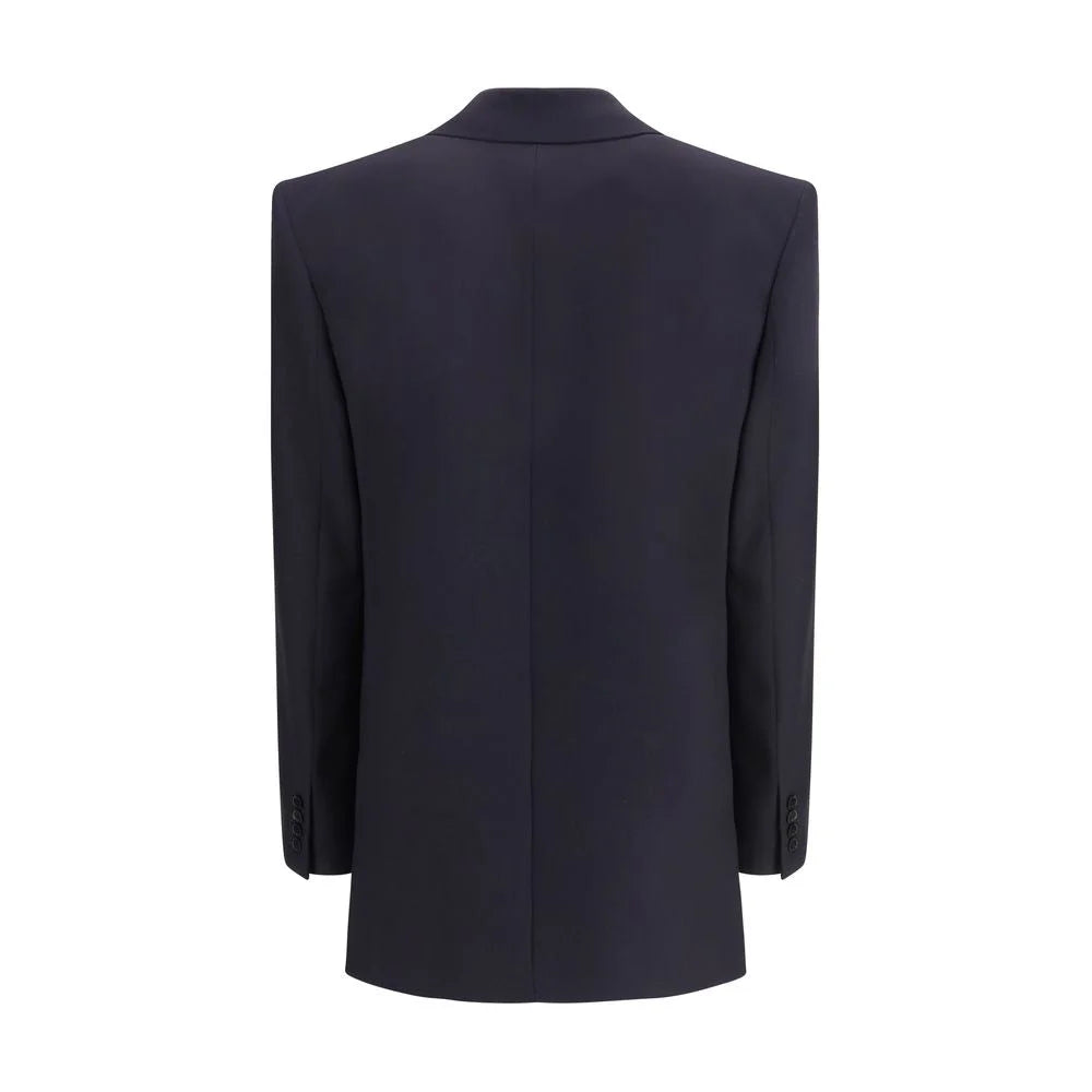 Saint Laurent Blue Wool Coat - IT40 | M