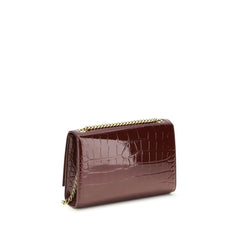 Saint Laurent Bordeaux Kalveskind Bos Taurus Skulder Taske