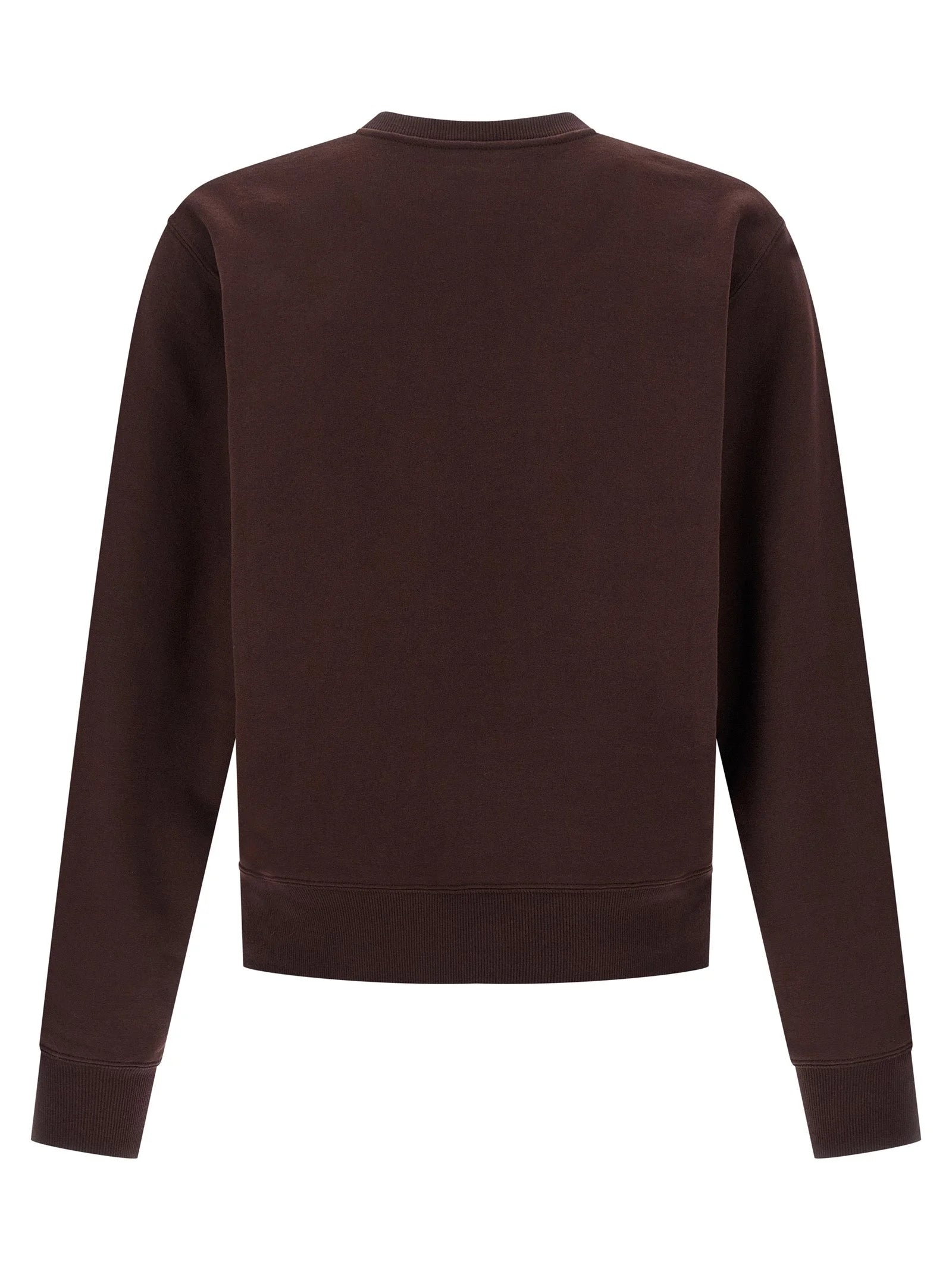 Saint Laurent Bordeaux Cotton Sweatshirt