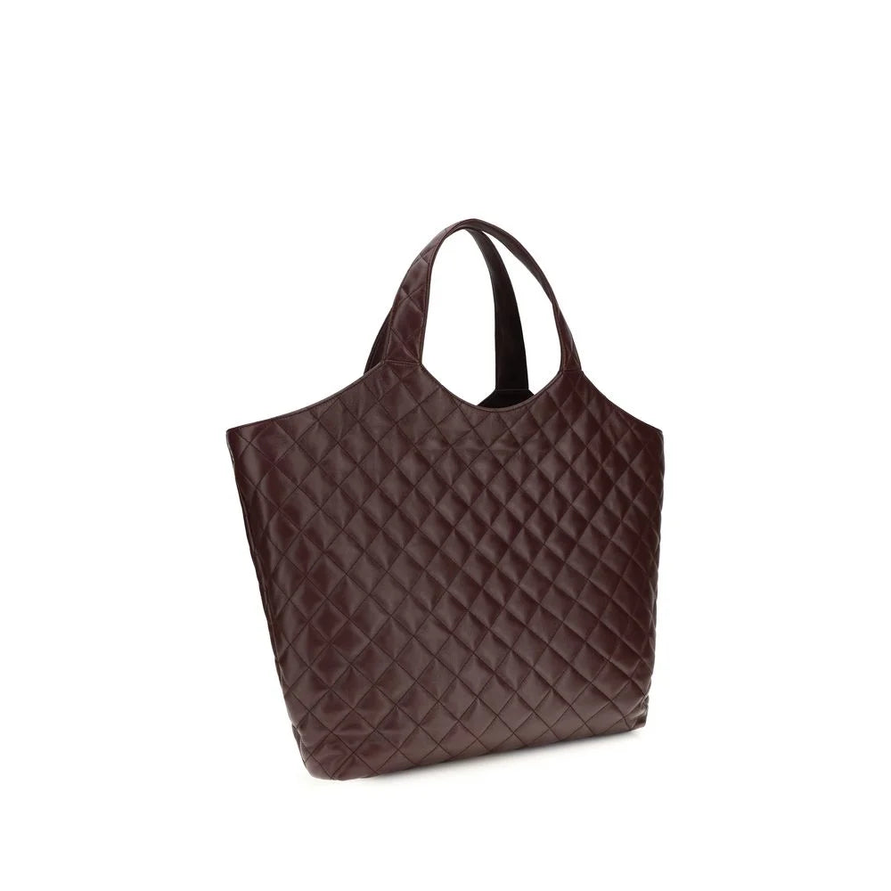 Saint Laurent Bordeaux Lamb Ovis Aries Aries Shoulder Bag