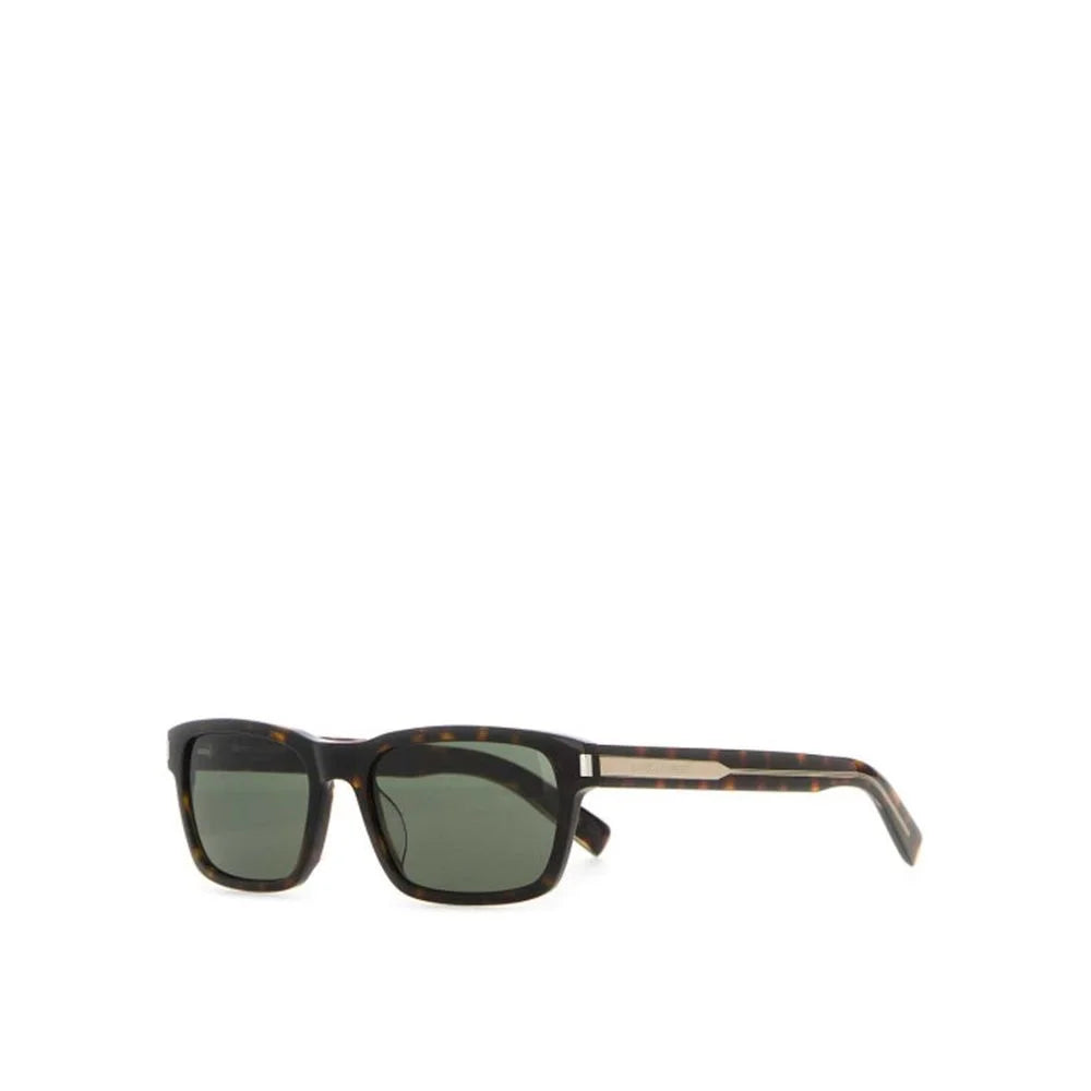 Saint Laurent Brown Acetate Sunglasses
